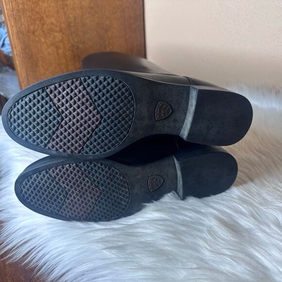 Ariat Black Tall Dressage Boots Size 9 - Picture 8 of 15